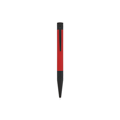 S.T. Dupont D-Initial Ballpoint Pen - Matte Red | Atlas Stationers.