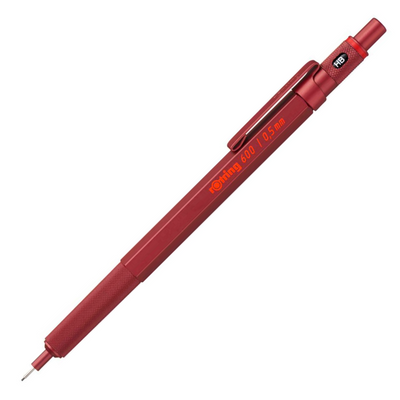 rOtring 600 Drafting Pencil - Red | Atlas Stationers.