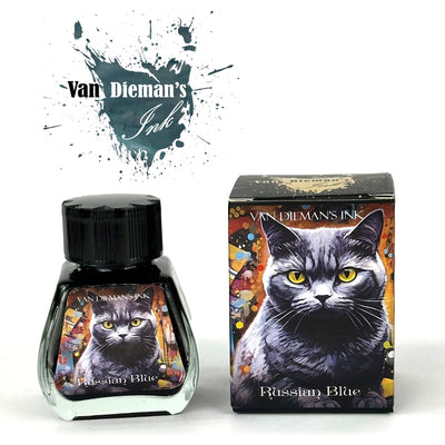 Van Dieman's Feline - Russian Blue 30ml Bottled Ink
