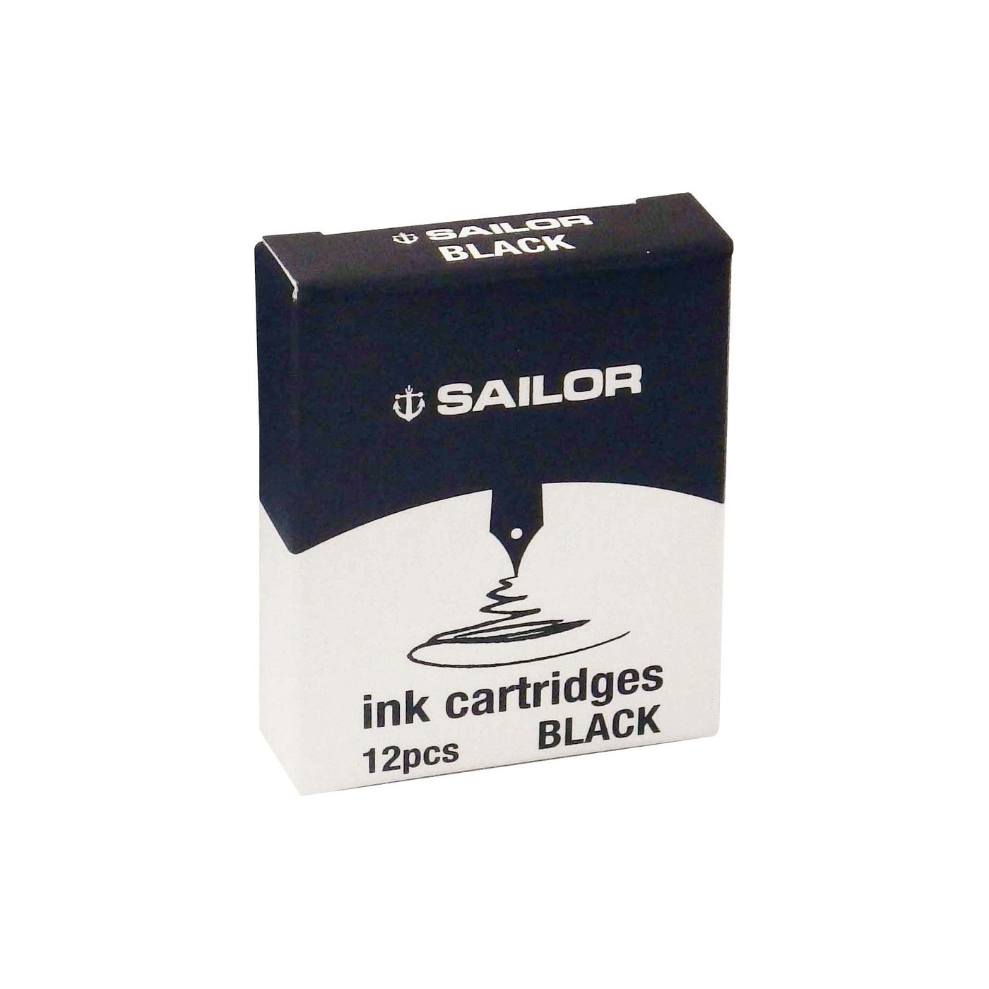 Sailor Jentle - Black - Ink Cartridges | Atlas Stationers.