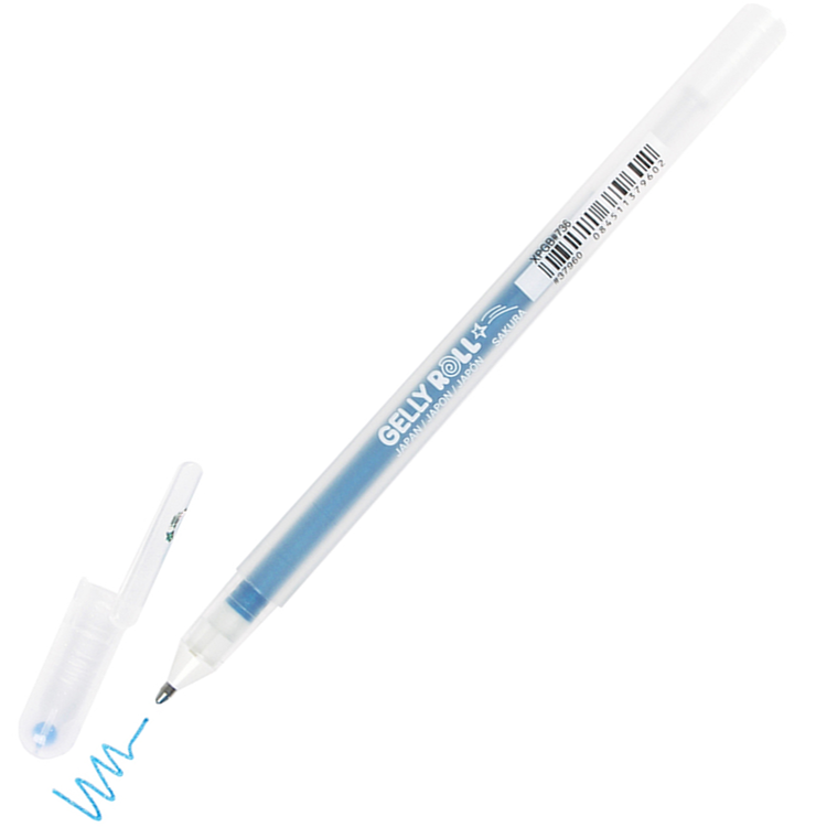 Gelly Roll Stardust Gel Pen - Blue | Atlas Stationers.