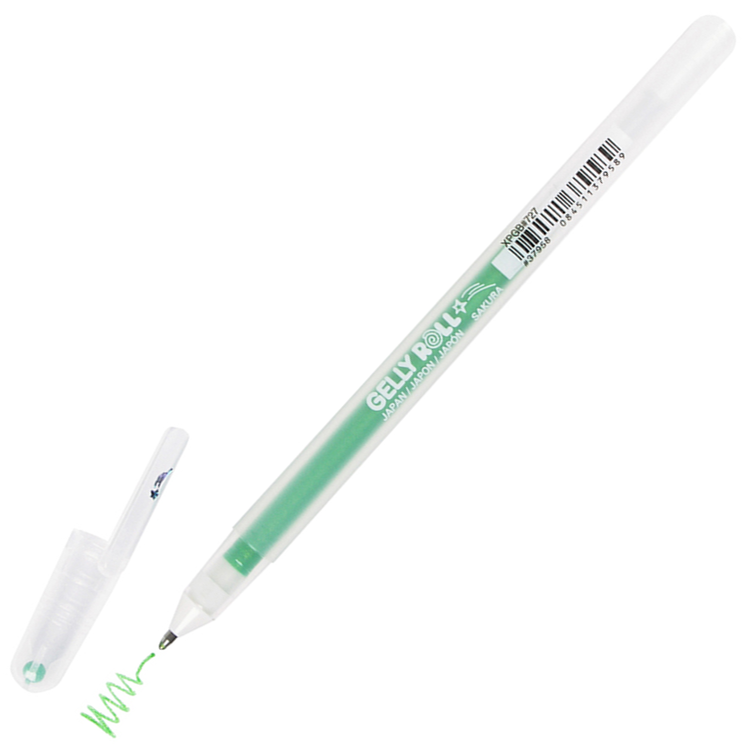 Gelly Roll Stardust Gel Pen - Lime | Atlas Stationers.