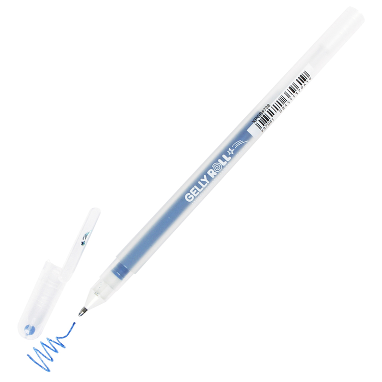 Gelly Roll Stardust Gel Pen - Marine | Atlas Stationers.