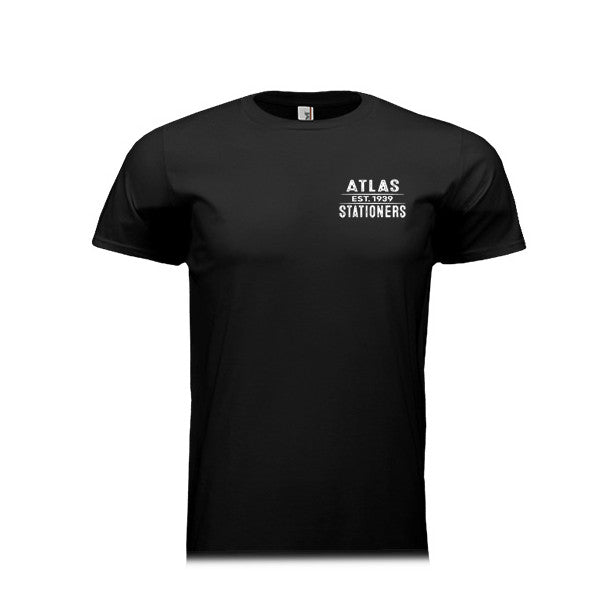 Atlas Stationers 'Stay Smooth' T-Shirt - Black | Atlas Stationers.