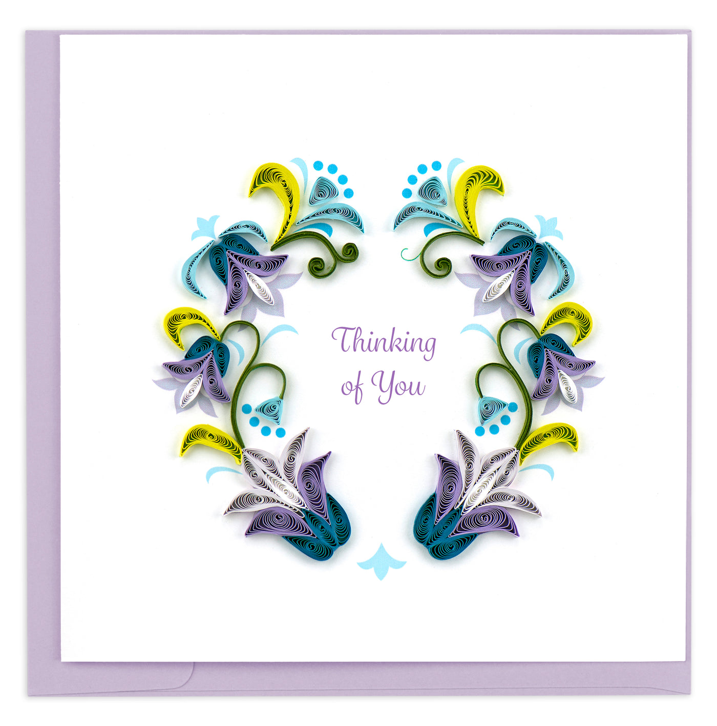 Quilled Thinking of You Card | Atlas Stationers.