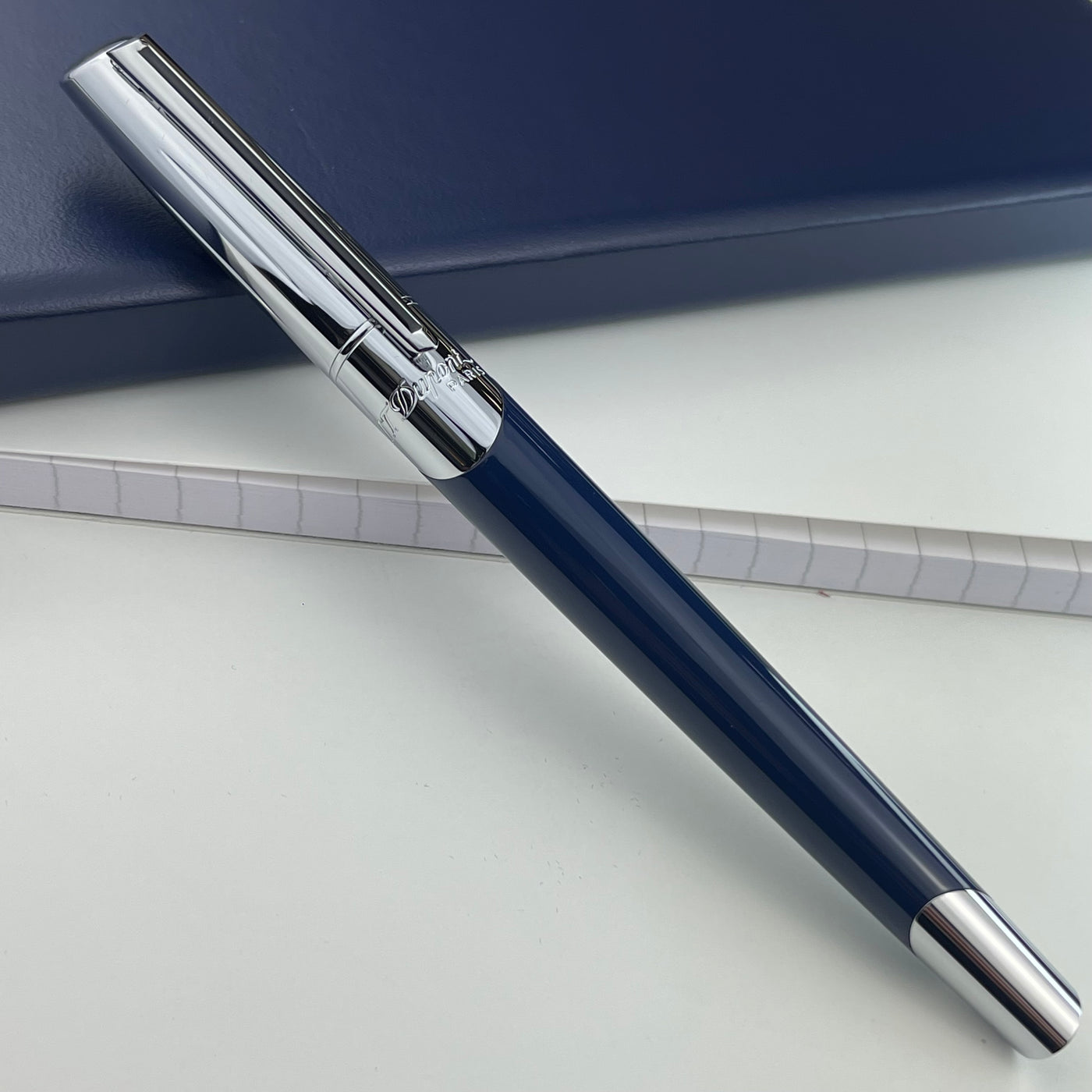 S.T. Dupont Defi Millennium Fountain Pen - Blue Navy