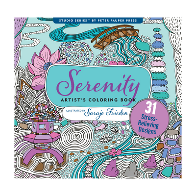 Serenity Adult Coloring book | Atlas Stationers.
