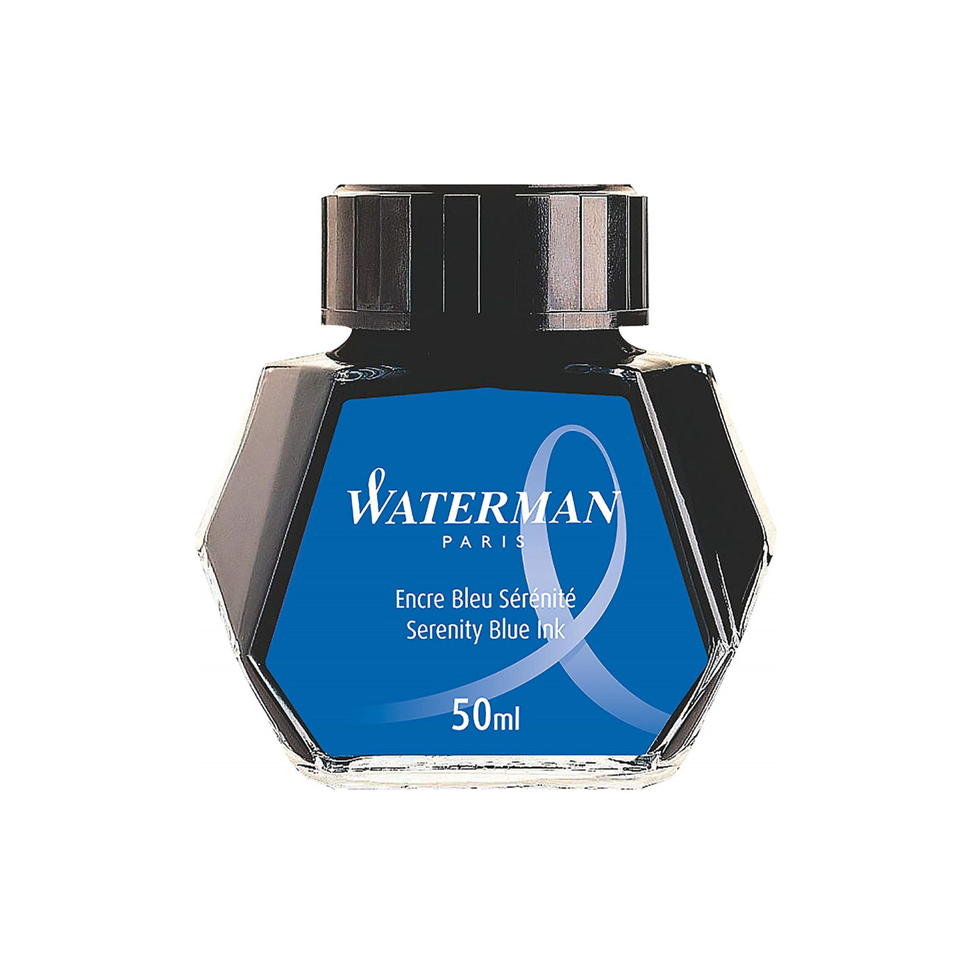 Waterman Serenity Blue - 50ml Bottled Ink | Atlas Stationers.