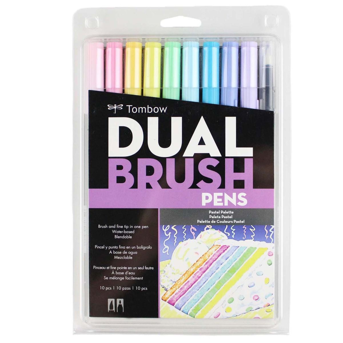 Tombow Dual Brush Marker - Pastel Palette | Atlas Stationers.