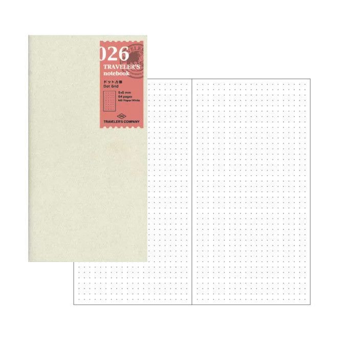 Traveler's Dot Notebook Refill - Regular Size | Atlas Stationers.