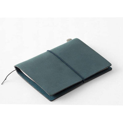 Traveler's Leather Notebook - Passport Size - Blue | Atlas Stationers.