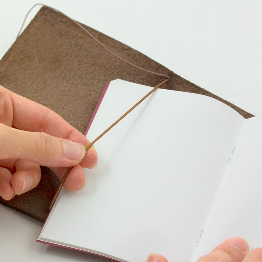 Traveler's Leather Notebook - Passport Size - Brown | Atlas Stationers.