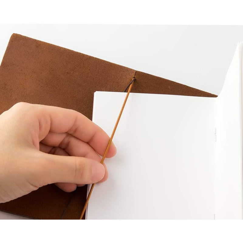 Traveler's Leather Notebook - Passport Size - Camel | Atlas Stationers.