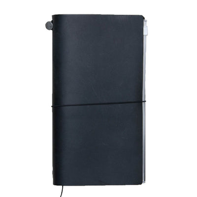 Traveler's Leather Notebook - Regular Size - Black | Atlas Stationers.