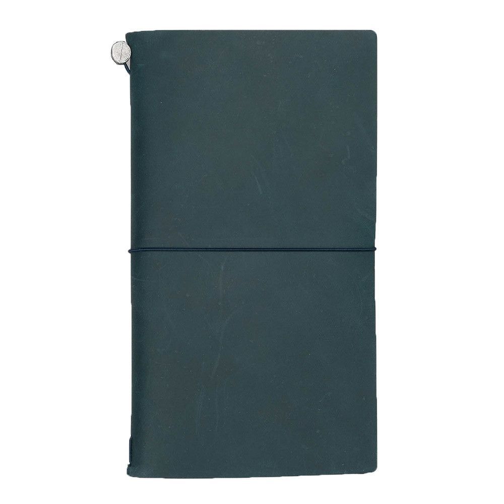 Traveler's Leather Notebook - Regular Size - Blue | Atlas Stationers