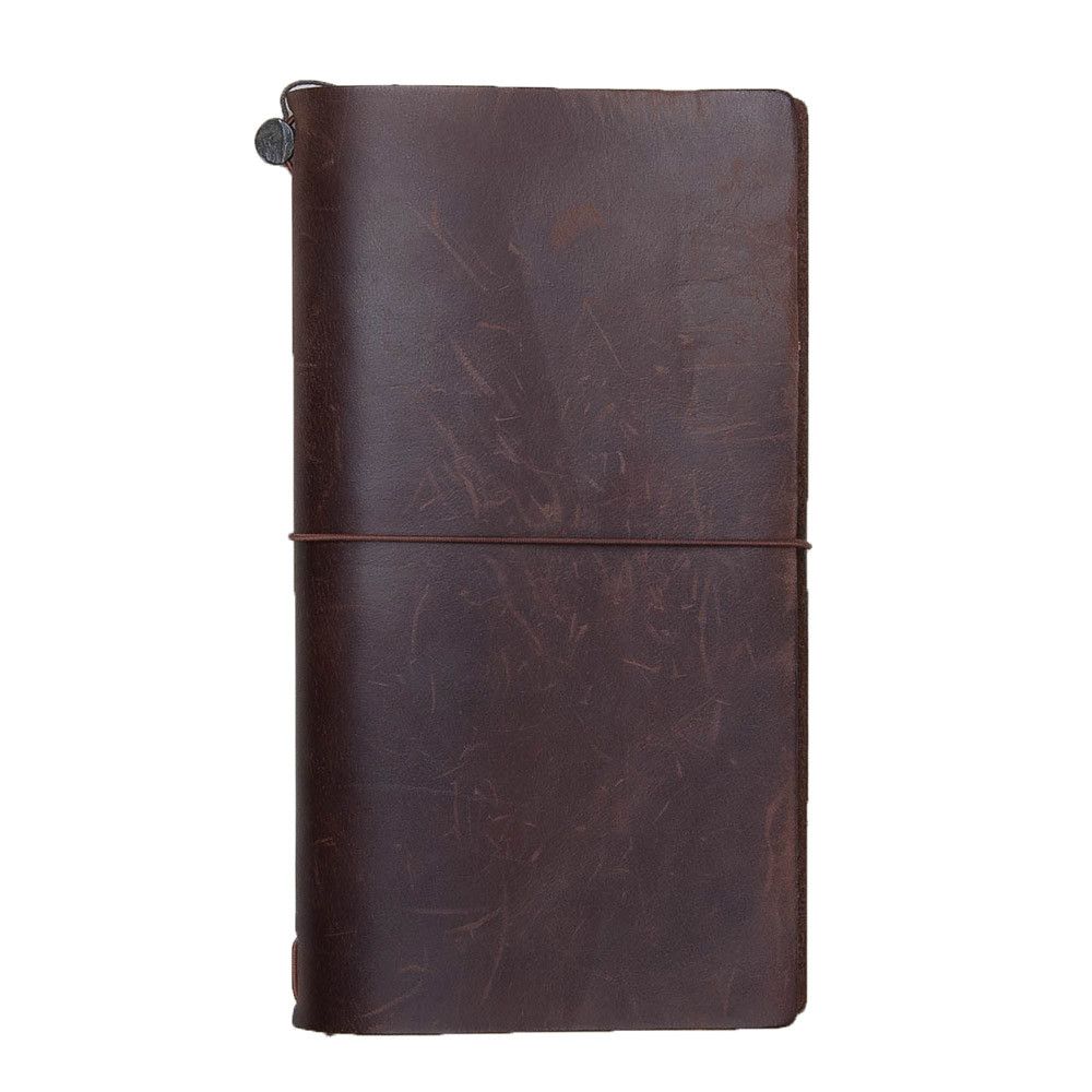 Traveler's Leather Notebook - Regular Size - Brown | Atlas Stationers.