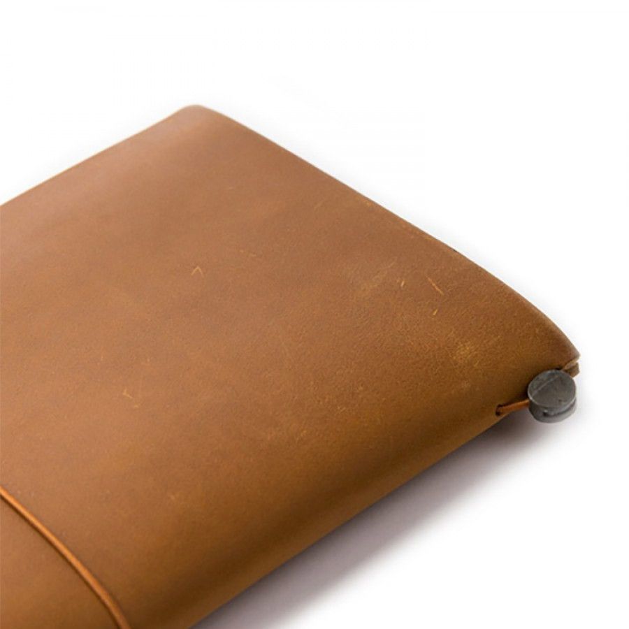 Traveler's Leather Notebook - Regular Size - Camel | Atlas Stationers.