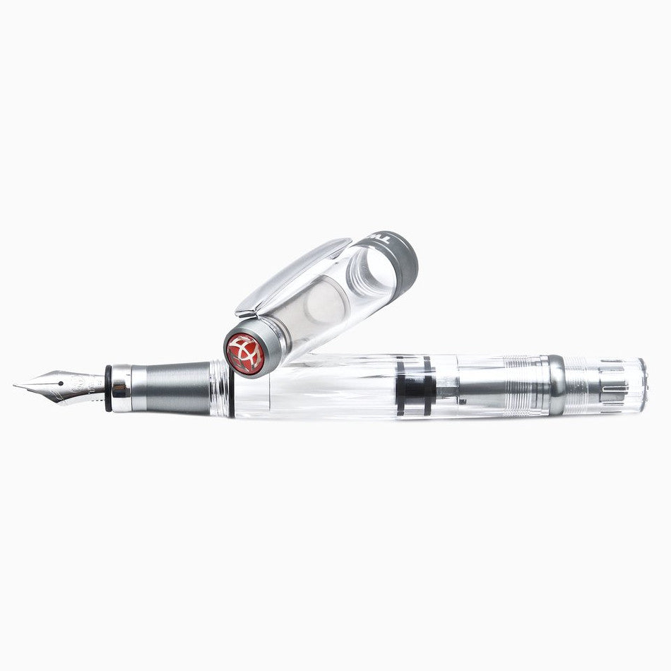 TWSBI Diamond 580ALR Fountain Pen - Nickel Gray | Atlas Stationers.