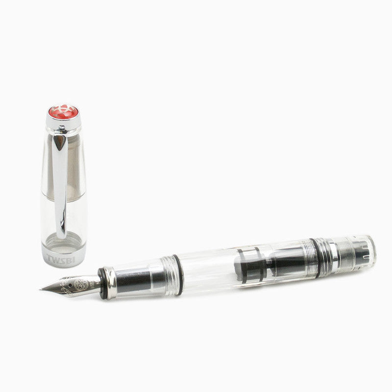TWSBI Diamond Mini Fountain Pen - Clear | Atlas Stationers.