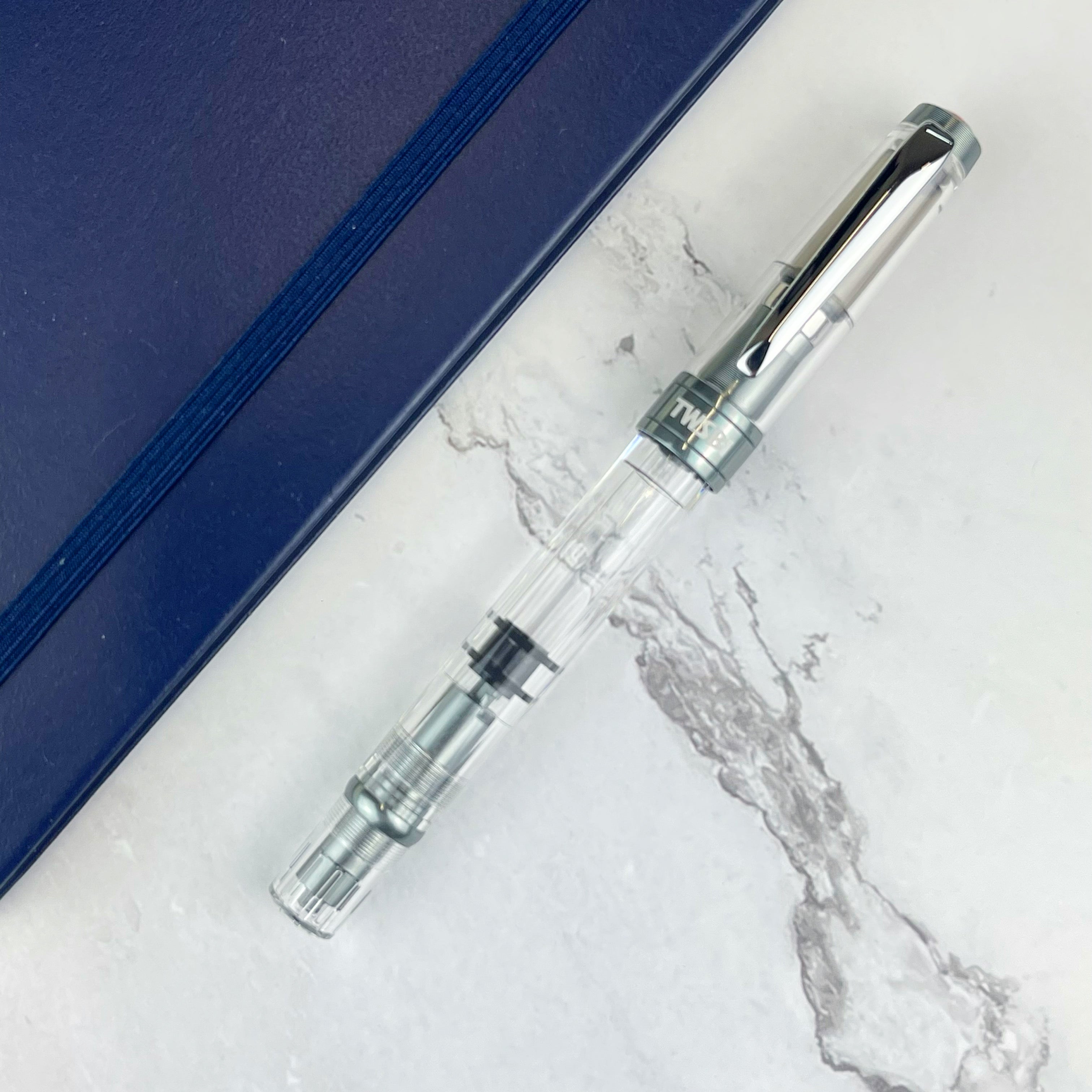 TWSBI Diamond 580ALR Fountain Pen - Nickel Gray – Atlas Stationers