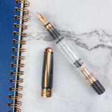 TWSBI Diamond 580 Fountain Pen - Smoke w/ Rose Gold Trim