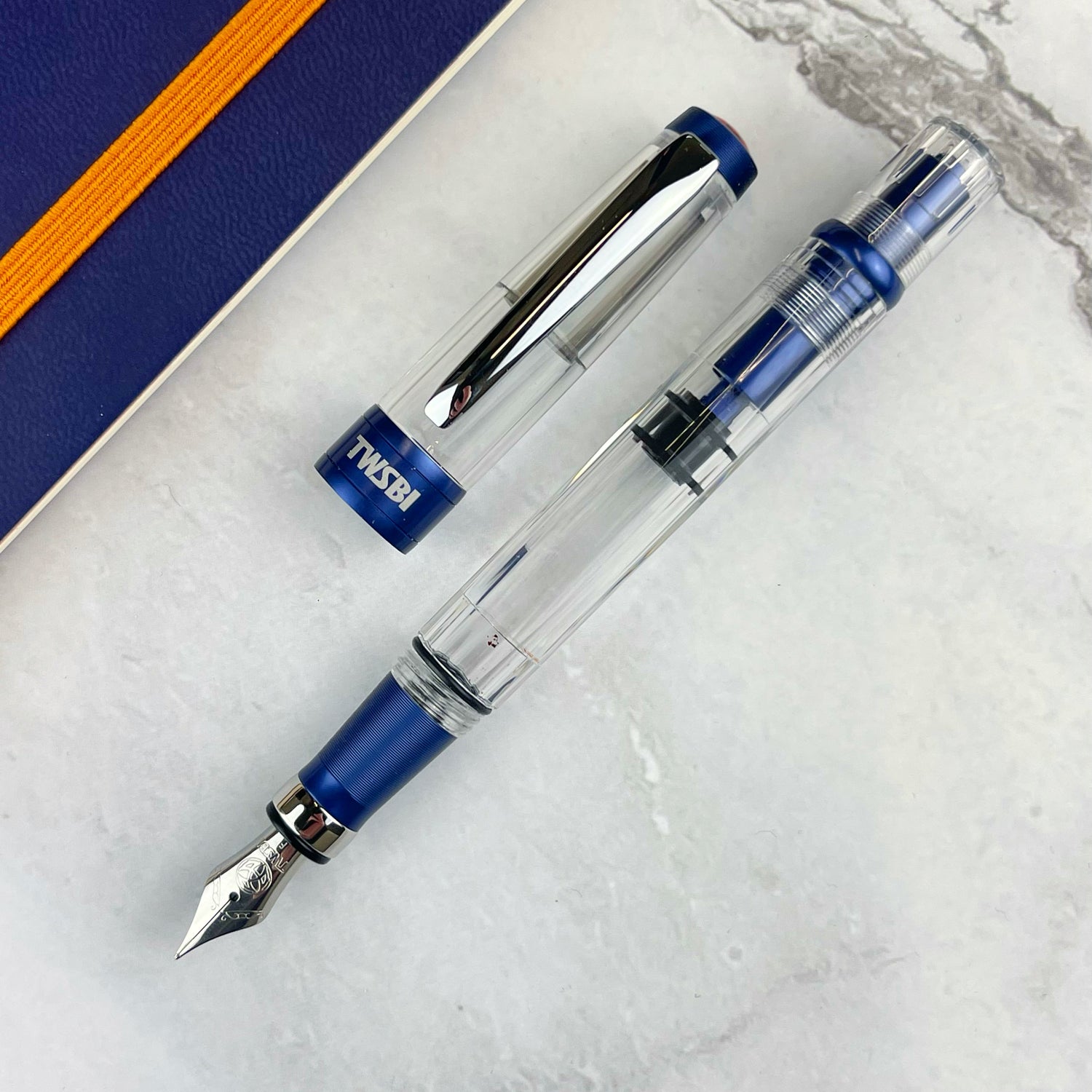 TWSBI Diamond 580ALR Fountain Pen - Navy
