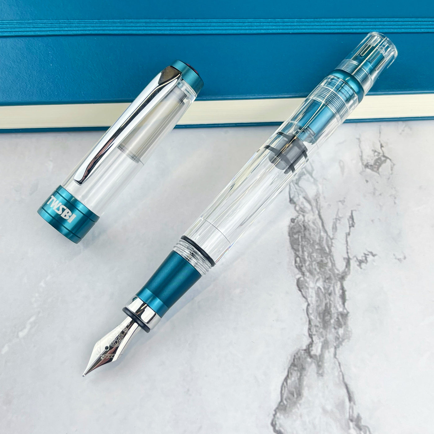 TWSBI Diamond 580ALR Fountain Pen - Prussian Blue