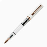TWSBI Eco Fountain Pen - White w/ Rose Gold | Atlas Stationers.