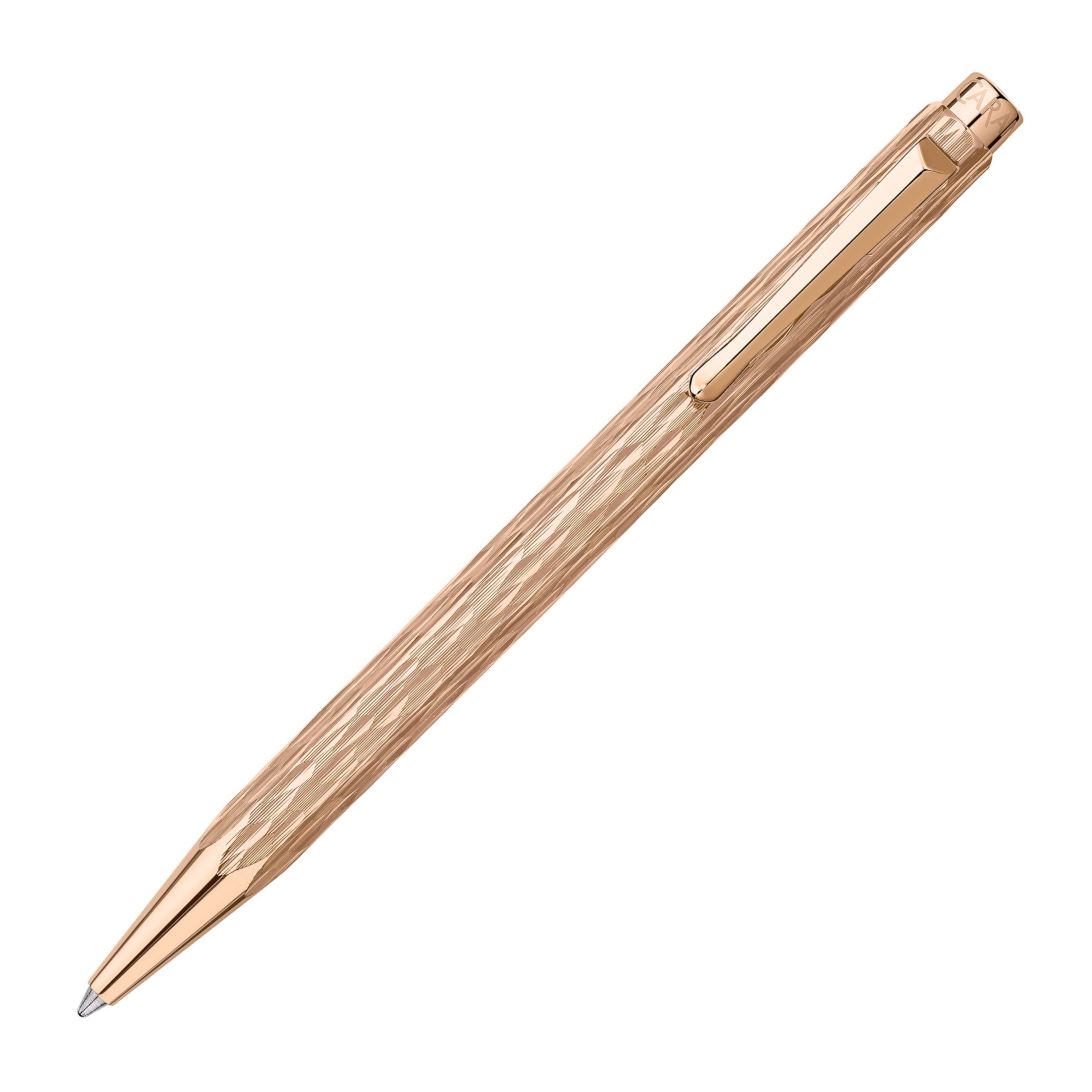 Caran d'Ache 849 Ecridor Venetian Ballpoint Pen - Chevron Rose