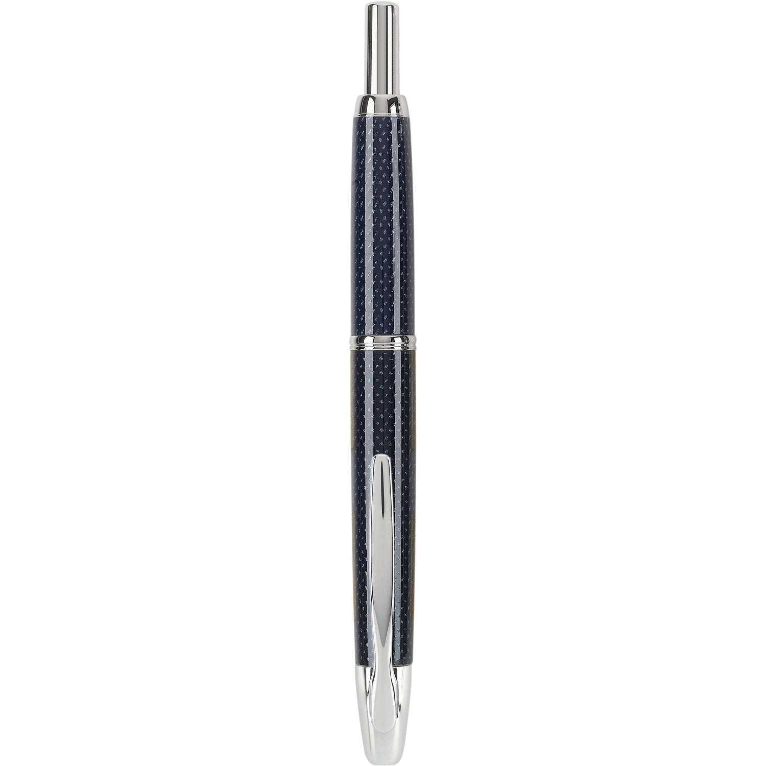 Pilot Vanishing Point Fountain Pen - Blue Carbonesque | Atlas Stationers.