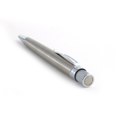 Retro 51 Tornado Classic Lacquer Rollerball Pen - Stainless | Atlas Stationers.