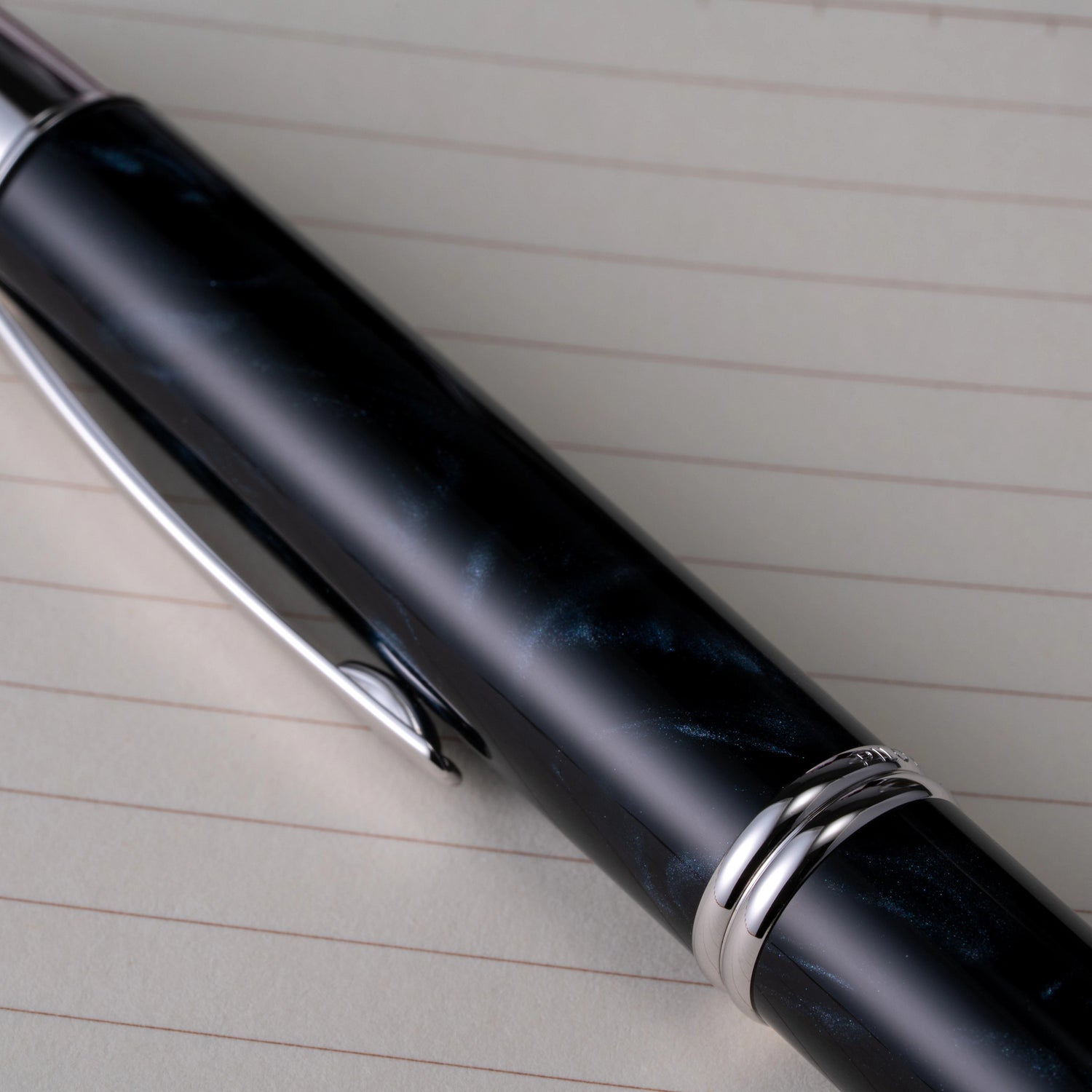 Pilot Vanishing Point SE Fountain Pen - Marble Black | Atlas Stationers.