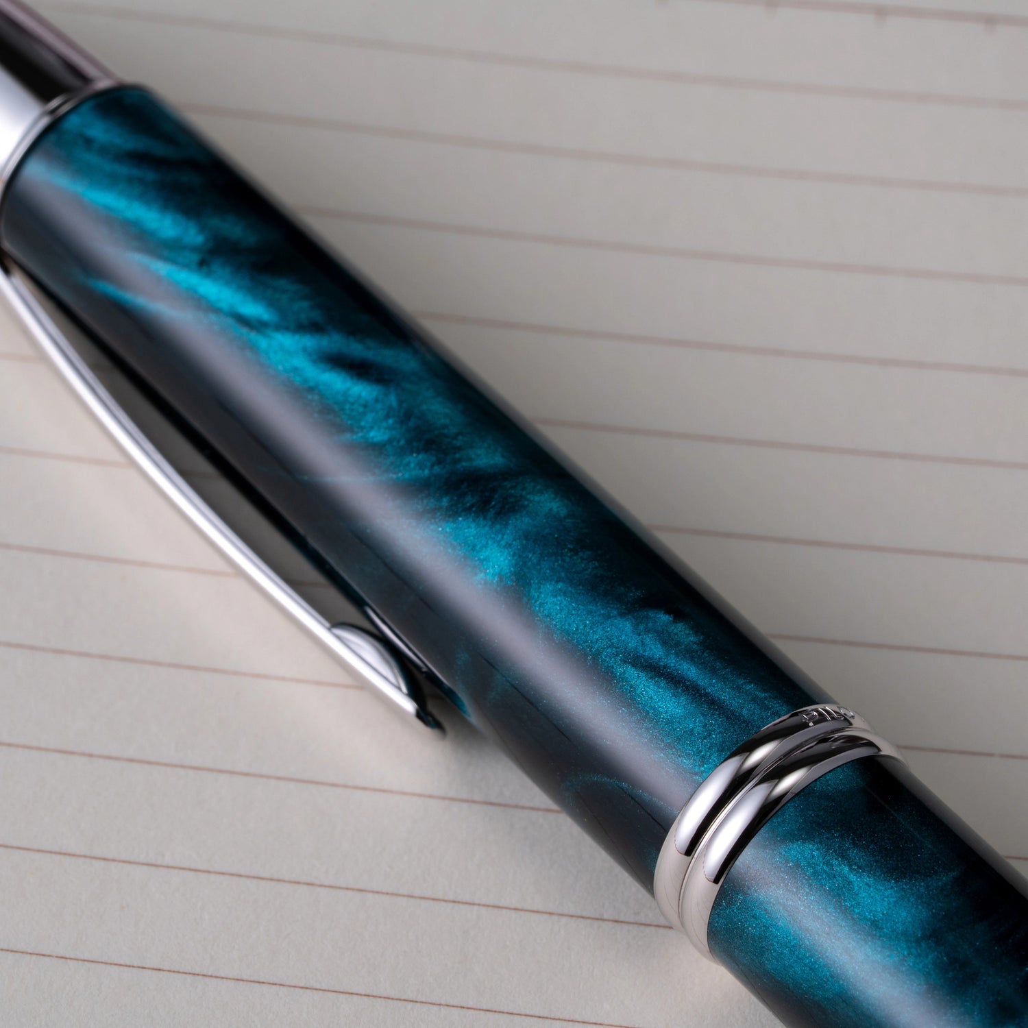Pilot Vanishing Point SE Fountain Pen - Marble Green | Atlas Stationers.
