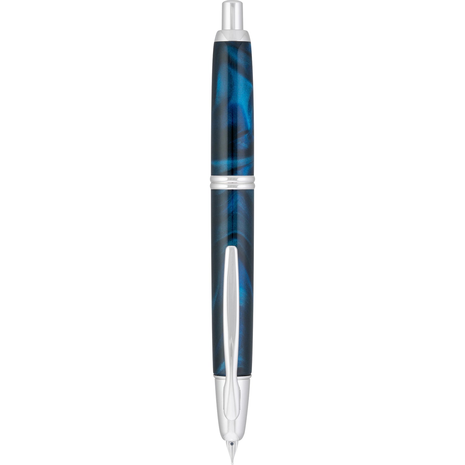 Pilot Vanishing Point SE Fountain Pen - Marble Blue | Atlas Stationers.