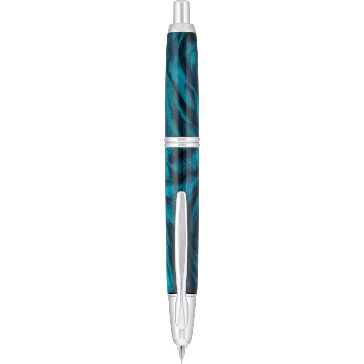 Pilot Vanishing Point SE Fountain Pen - Marble Green | Atlas Stationers.