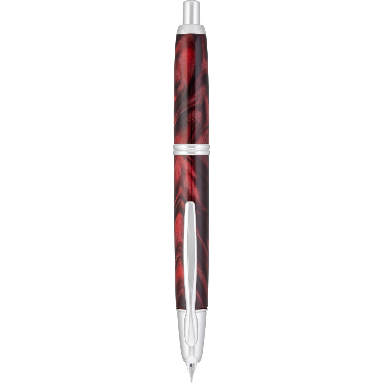 Pilot Vanishing Point SE Fountain Pen - Marble Red | Atlas Stationers.