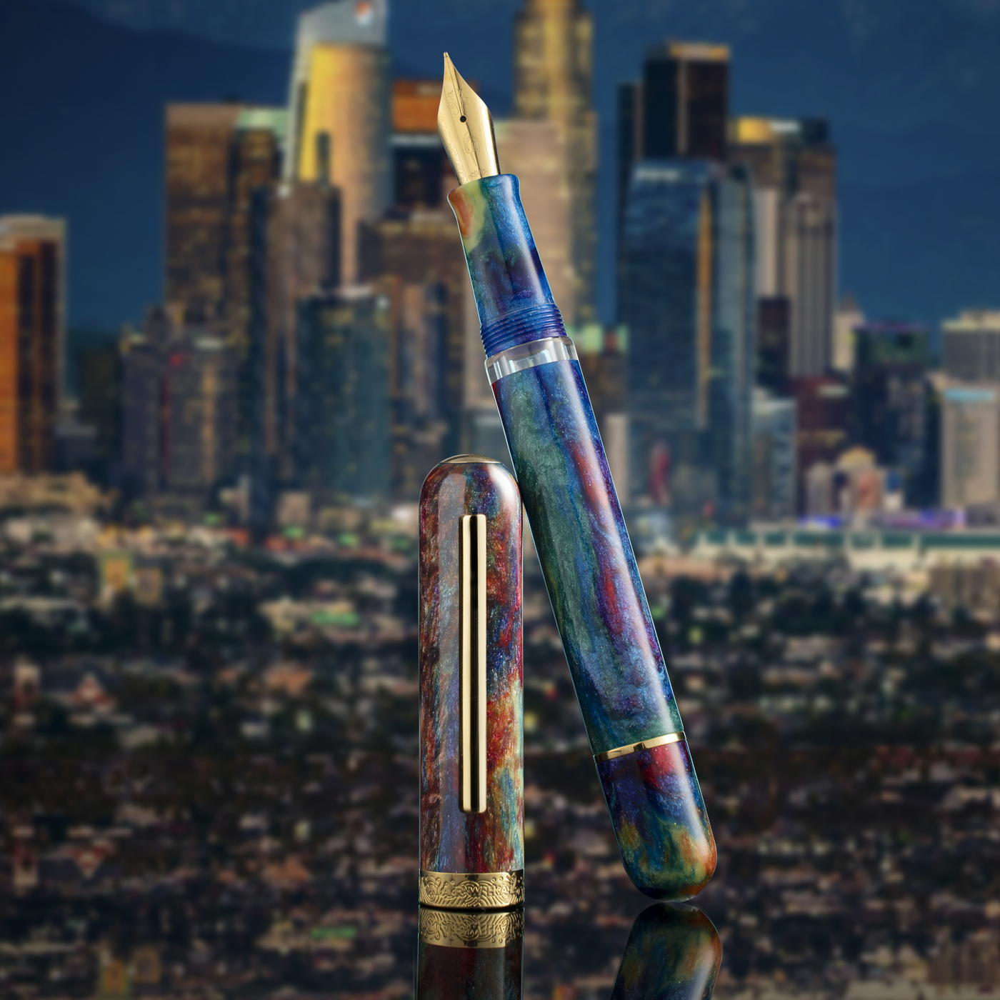 Nahvalur (Narwhal) Voyage Fountain Pen - Los Angeles (Special Edition)
