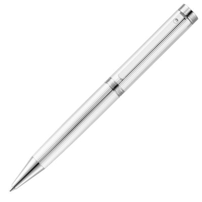 Waldmann Tapio Ballpoint Pen - Sterling Silver Pinstripe