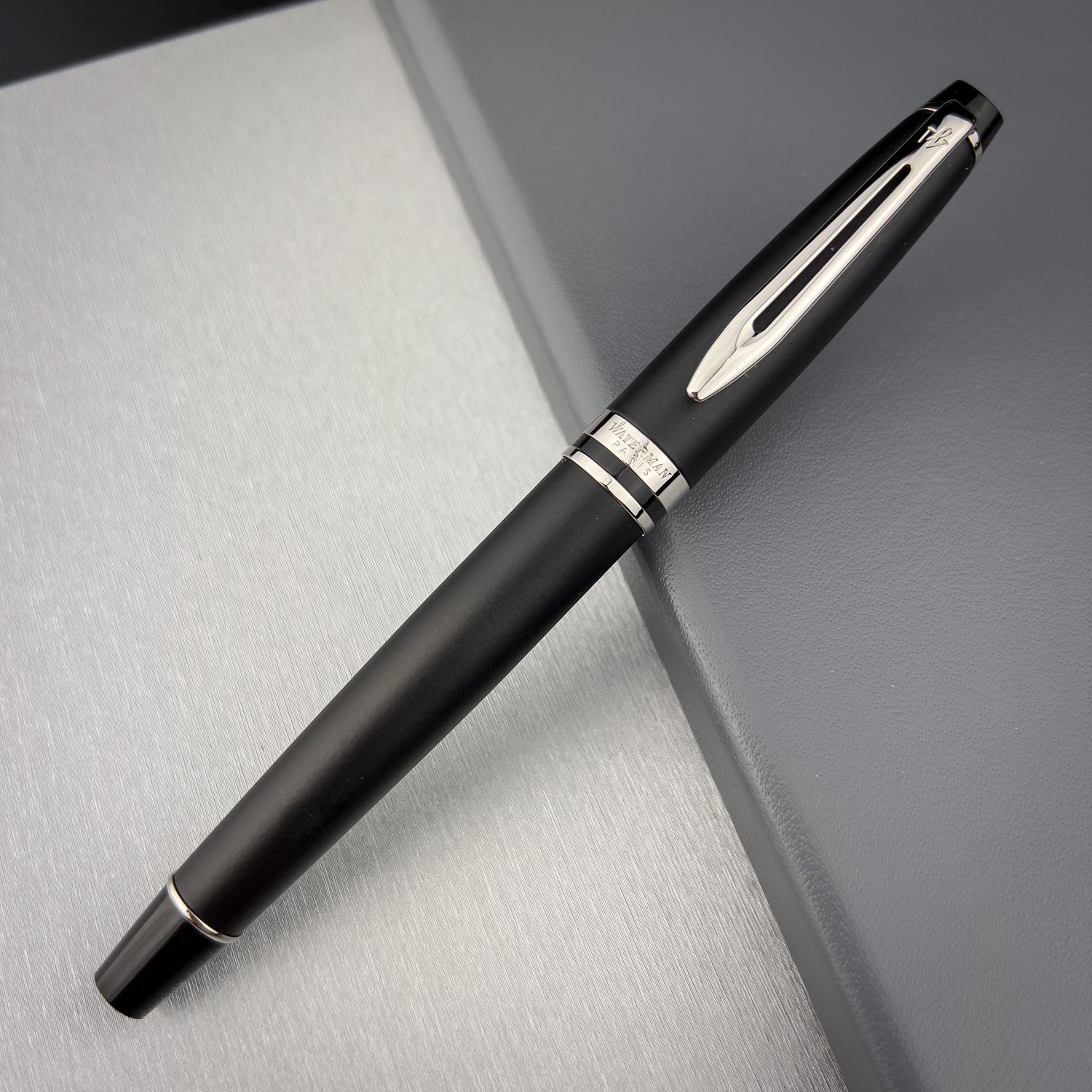 Waterman Expert Rollerball Pen - Matte Black | Atlas Stationers.