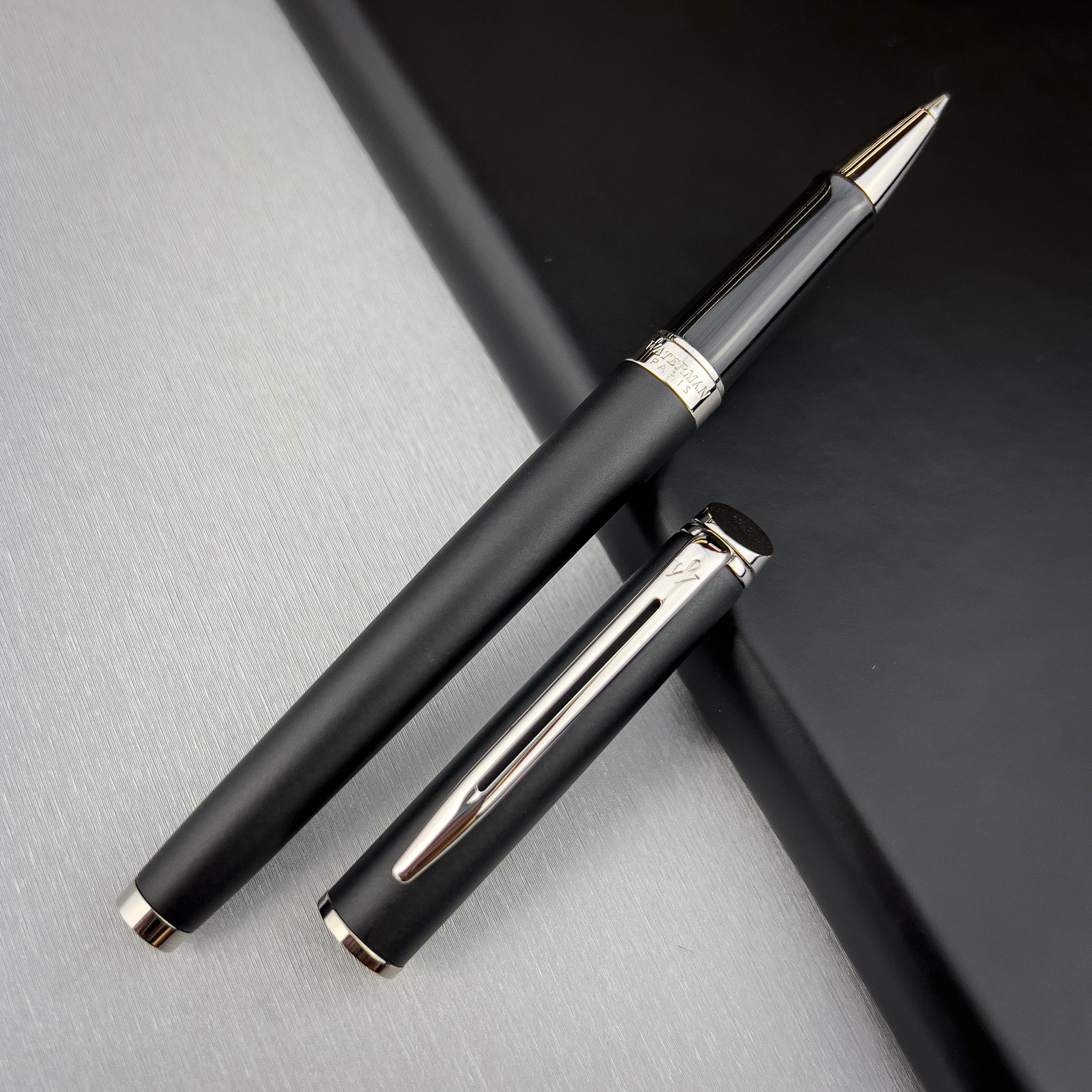 Waterman Hemisphere Rollerball Pen - Matte Black – Atlas Stationers