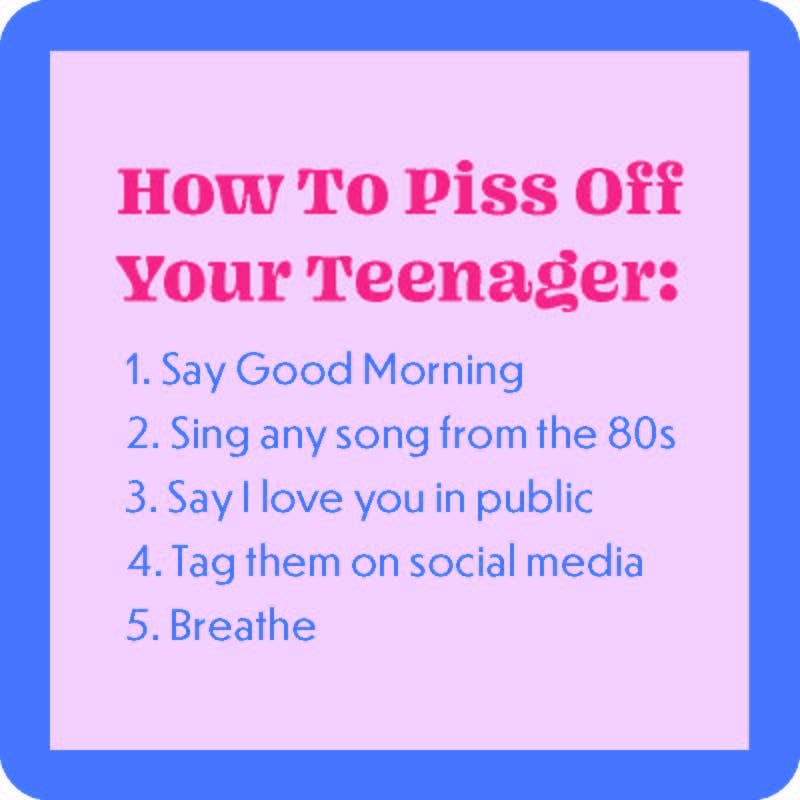 How to piss off a Teenage Coaster | Atlas Stationers.