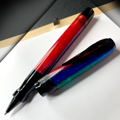 Pineider Arco Rollerball Pen - Rainbow (Limited Edition) | Atlas Stationers.