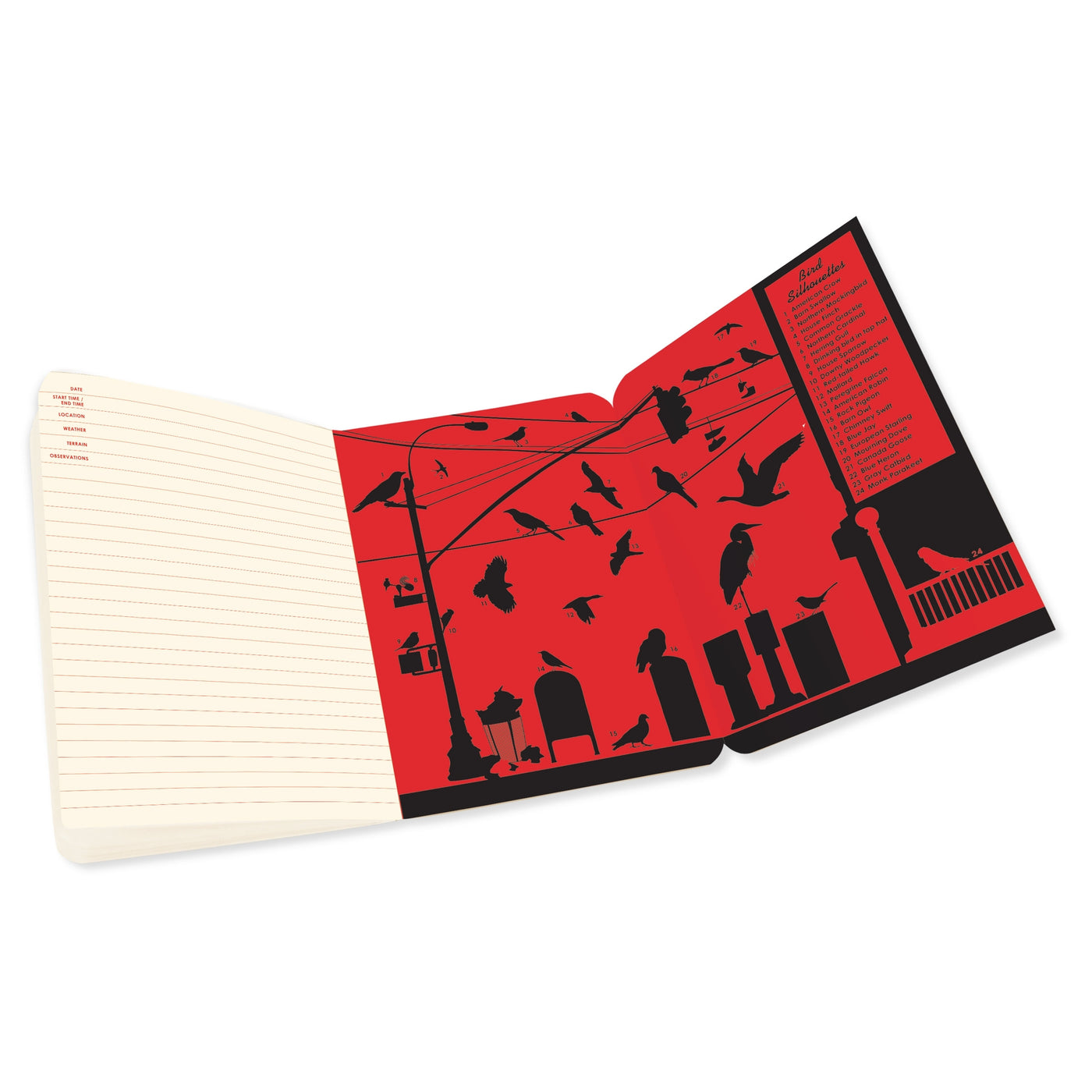 Full-Size Birdwatching Notebook | Atlas Stationers.