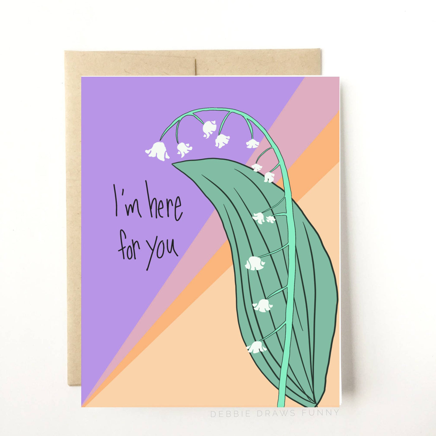 I'm Here For You Empathy Card, Featured in HuffPost | Atlas Stationers.