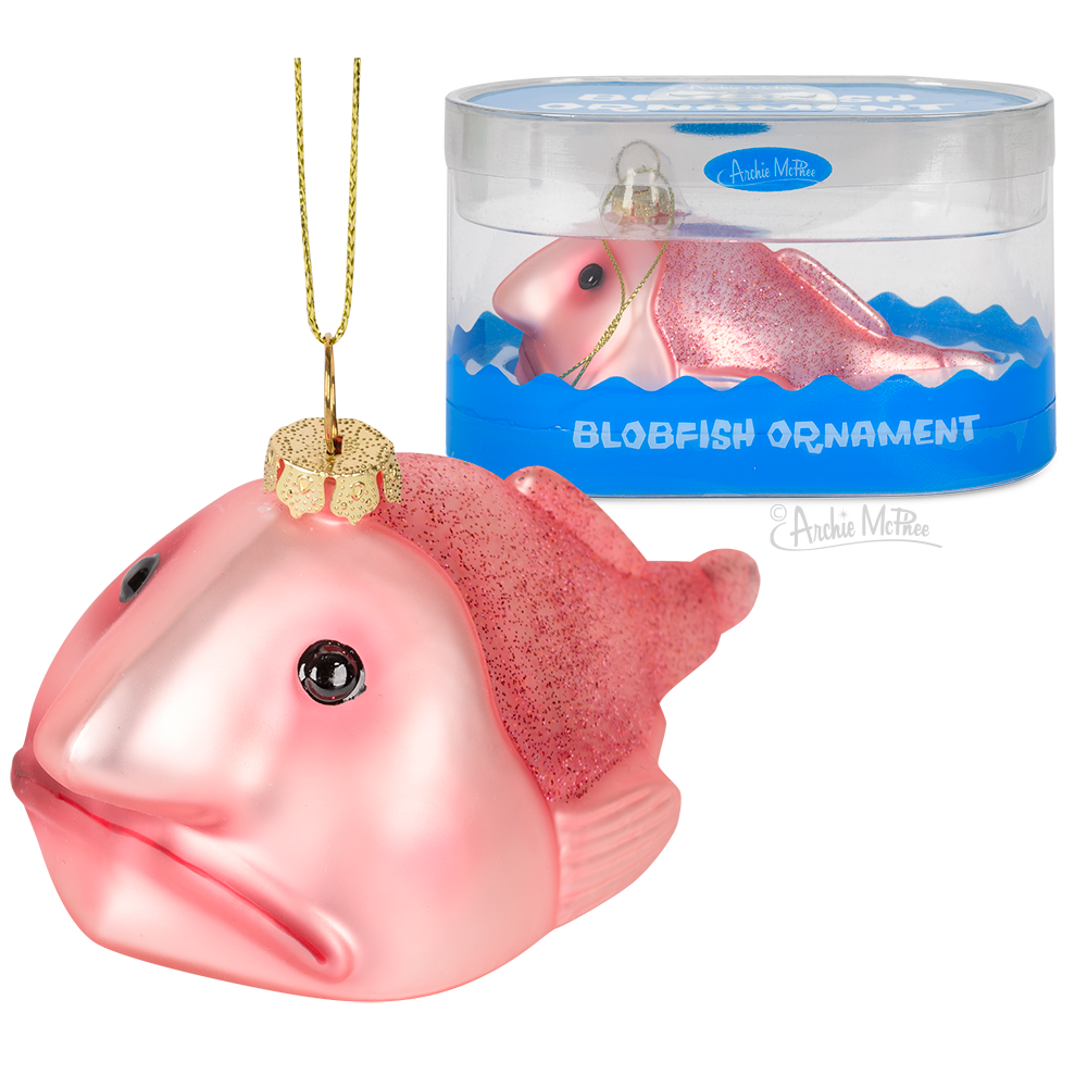 Blobfish Ornament | Atlas Stationers.