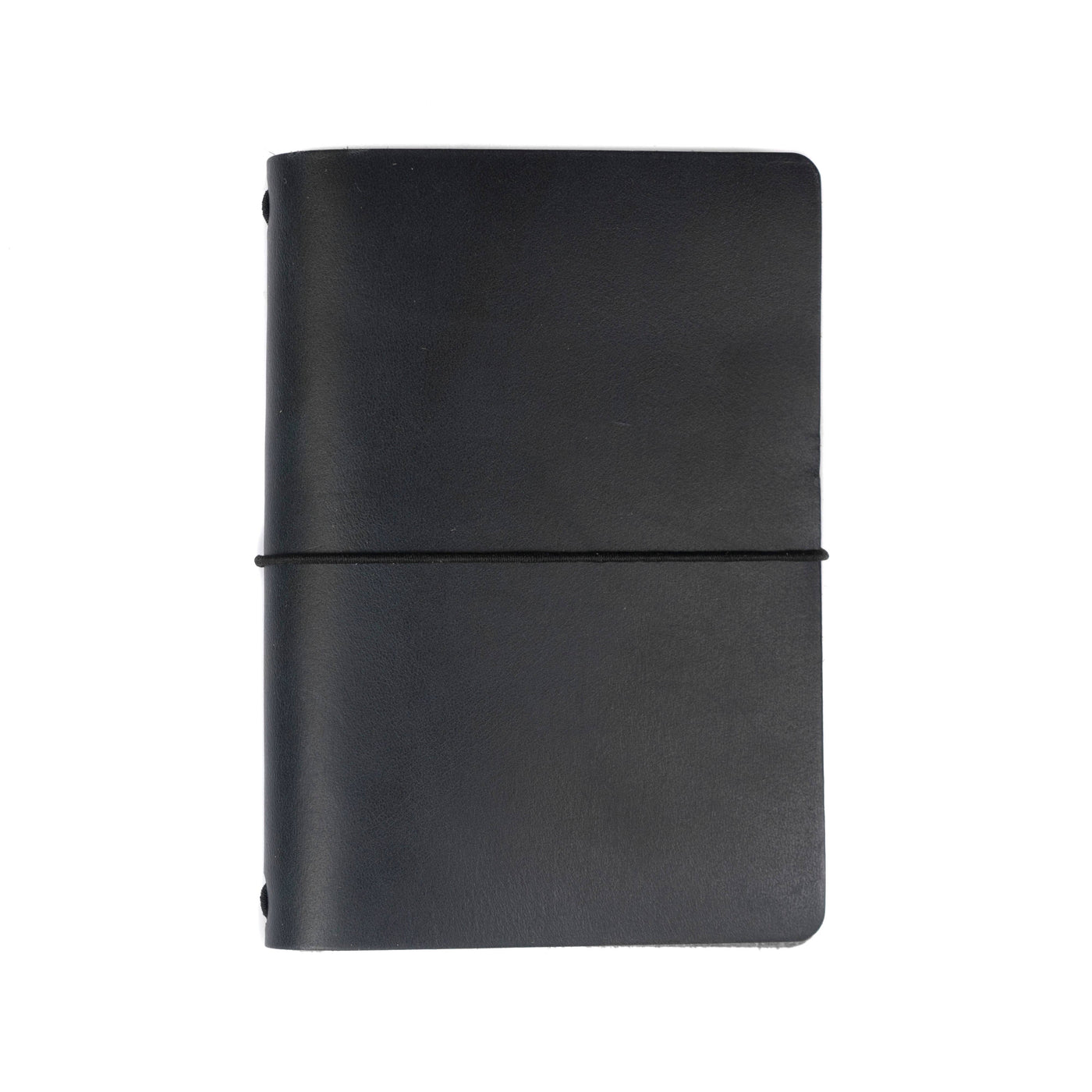 Expedition Point Five Leather Notebook - Black | Atlas Stationers.