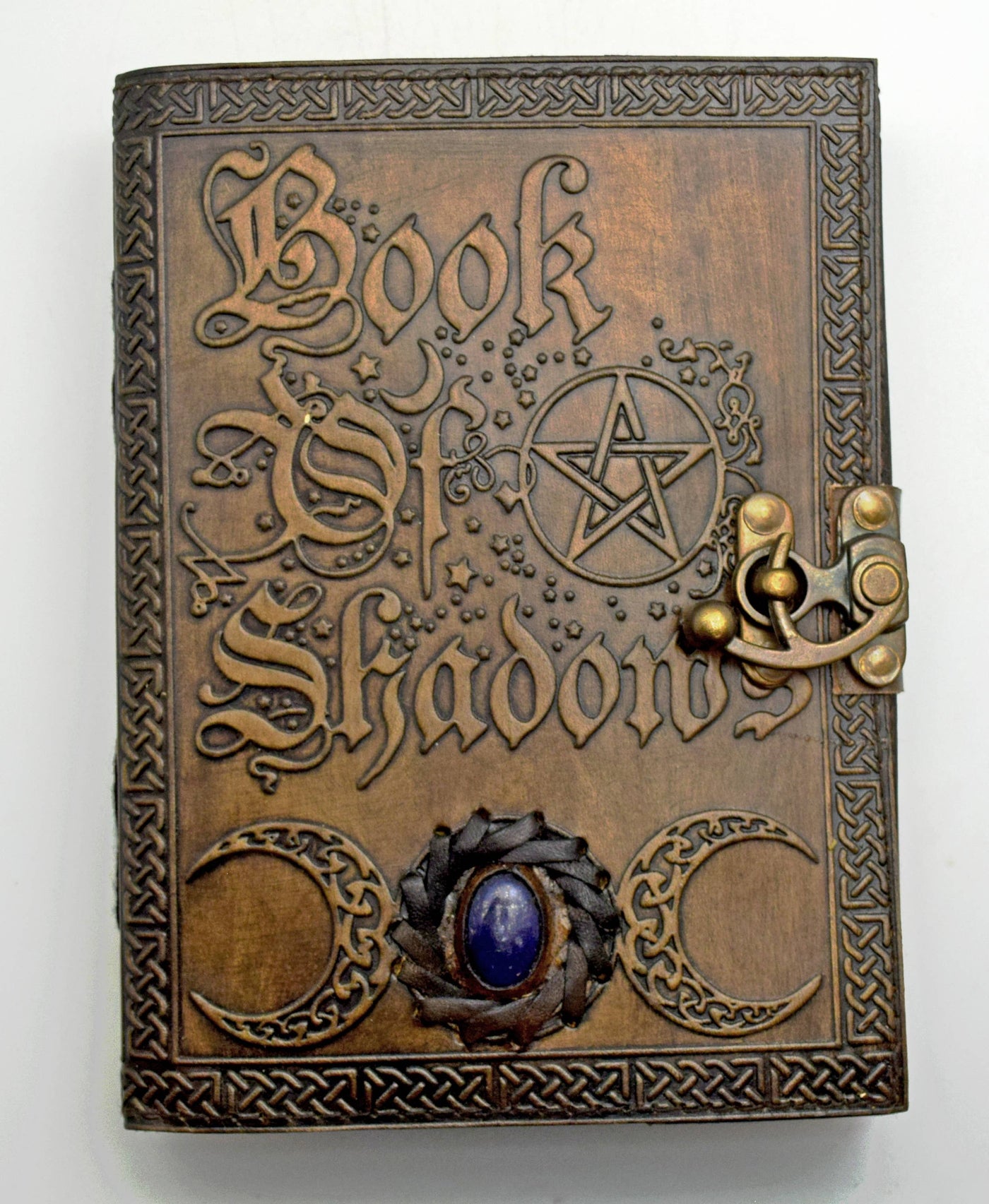 Book of Shaddows Leather Embossed Journal - 5" x 7"