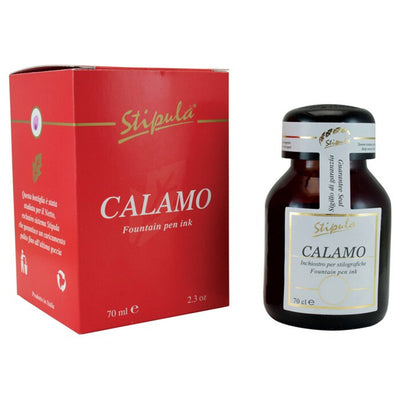 Stipula Calamo Dark Red - 70ml Bottled Ink