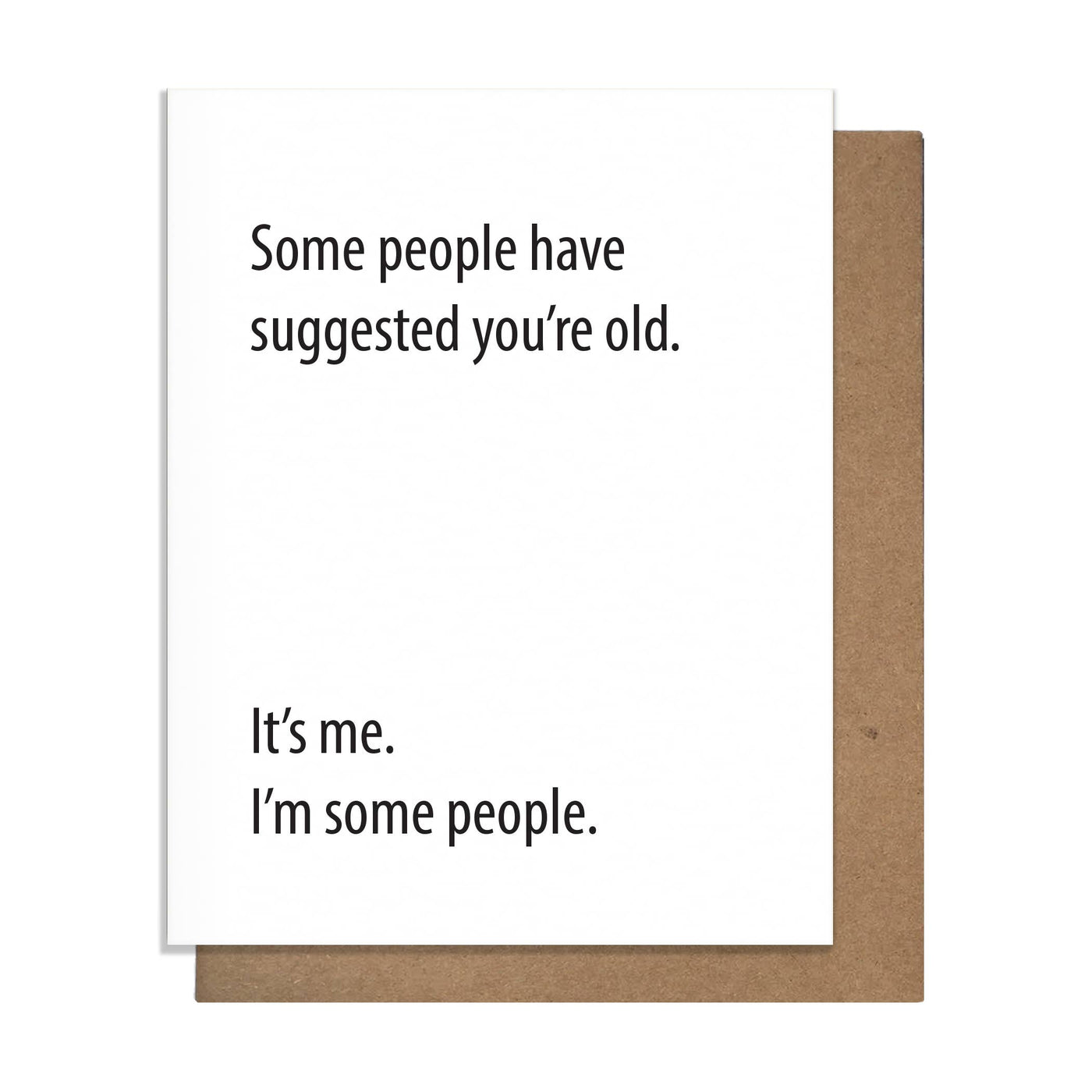 Some People - Birthday Card | Atlas Stationers.