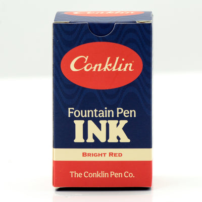 Conklin 60ml Bottled Ink - Bright Red | Atlas Stationers.